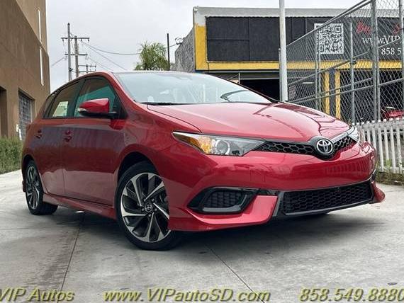 TOYOTA COROLLA IM 2017 JTNKARJE7HJ552343 image